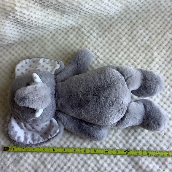 Worlds Softest Plush Grey Elephant Beverly Hills Teddy Bear Co Stuffed Animal - Picture 12 of 12